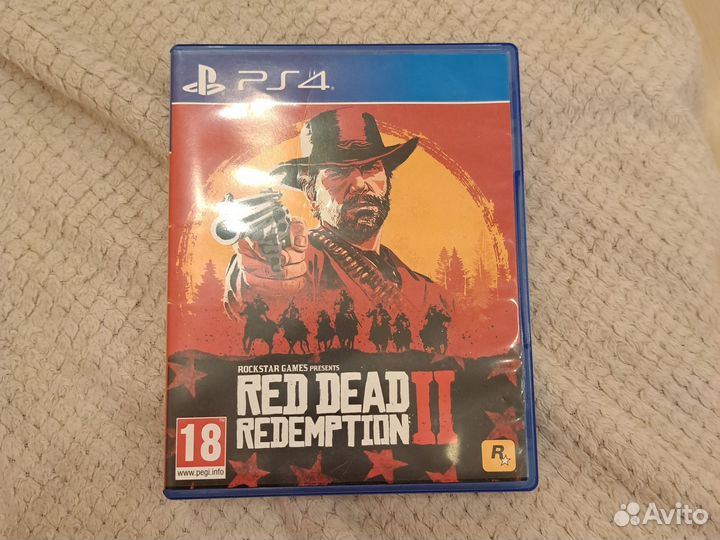 Игрa для приставок ps4 red dead redemption 2