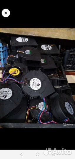 Вентилятор улитка 12-24в