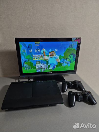 Sony Playstation 3 super slim 500гб HEN 66 игр