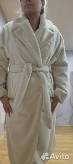 Шуба из эко меха