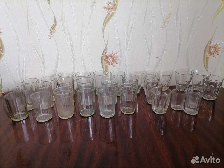 Стаканы граненые СССР