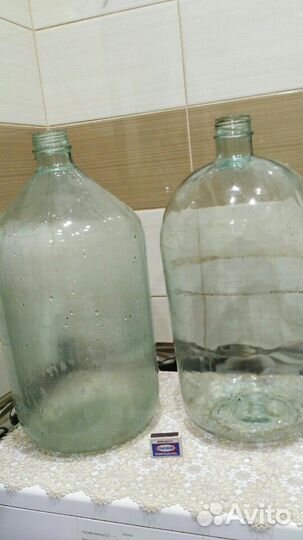 Бутыли СССР 10 л Стаканы
