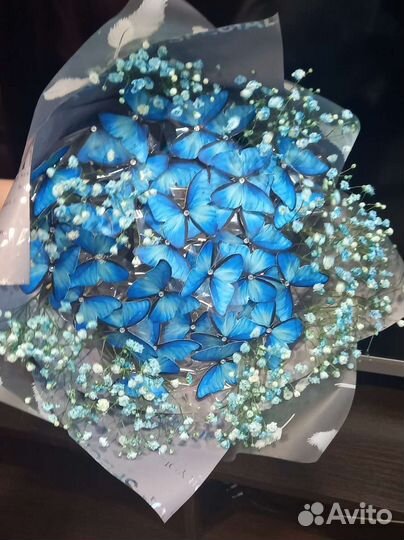 Букет из бабочек)