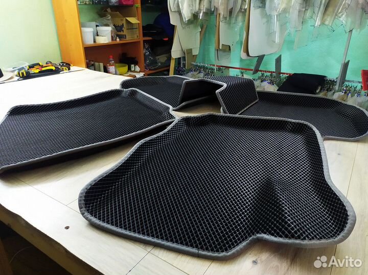 Коврики Эва с бортами с гарантией 1 год