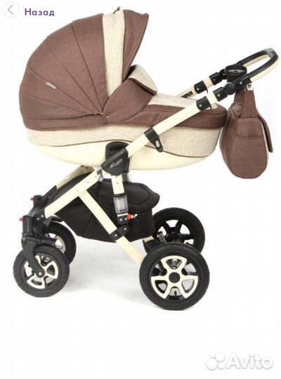 Коляска 2 в 1 adamex barletta