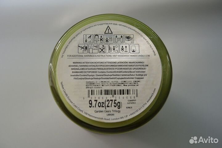 Свеча WoodWick Garden Oasis, 275 г