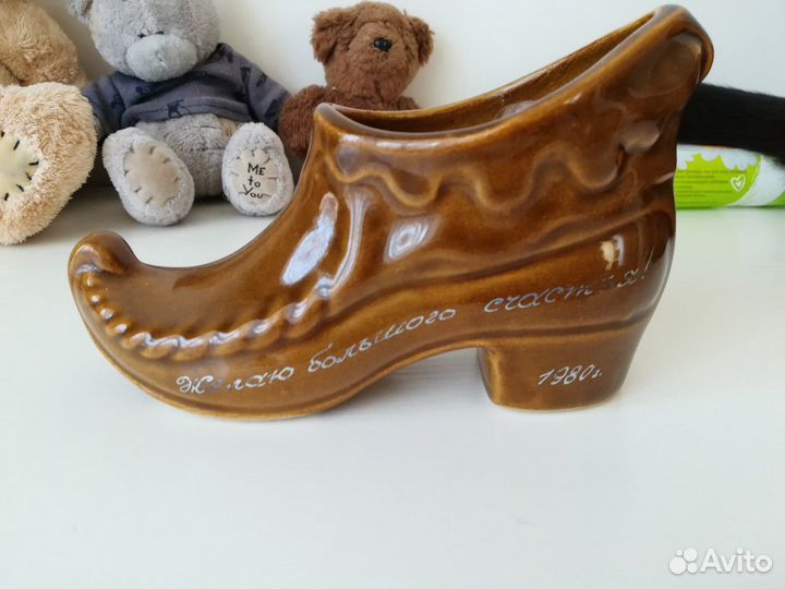 Пепельница, Карандашница, сапожок СССР