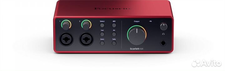 Аудиоинтерфейс Focusrite Scarlett 4i4 4th Gen