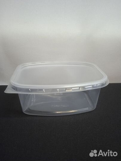 Контейнер прям. 500мл.PP L138 (50шт)