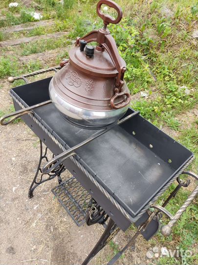 Подставка на мангал под казан, садж