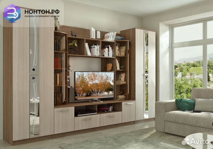 Гостиная Венеция ясень шимо светлый / ясень шимо т