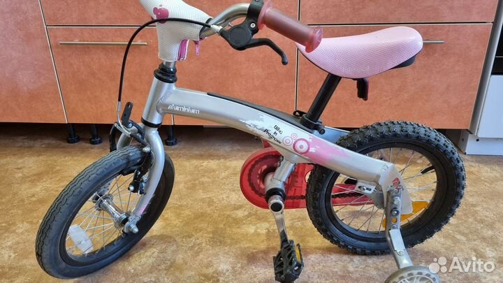 Алюминиевый велосипед-беговел 14