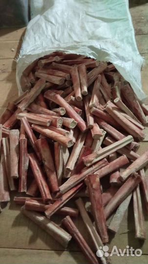 Кость для собак, цевка с мозгом