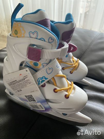 Коньки детские раздвижные