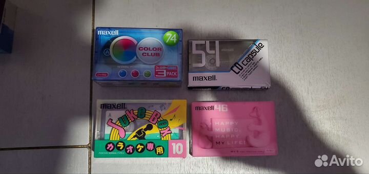 Аудиокассеты maxell