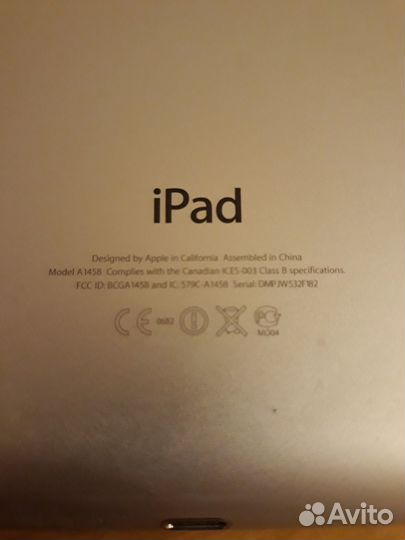 iPad 4 A1458