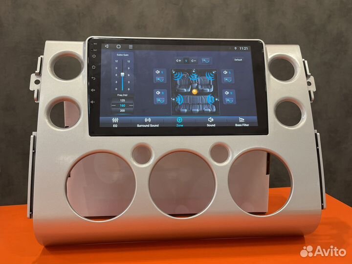 Автомагнитола на андроиде для Toyota Cruiser