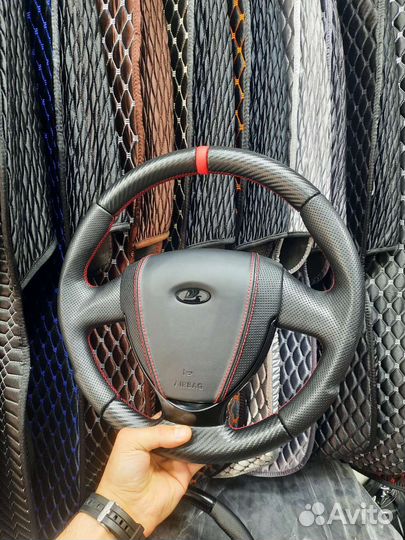 Руль на LADA Granta FL kalina sport
