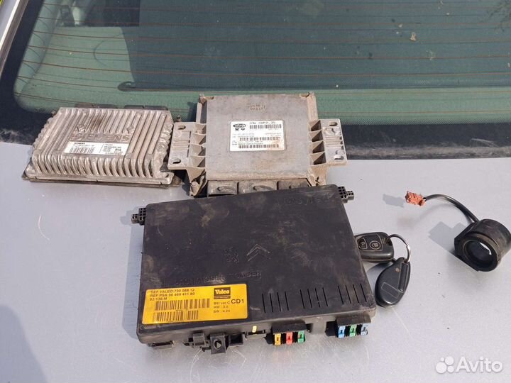 Комплект эбу Пежо 406 Peugeot 406