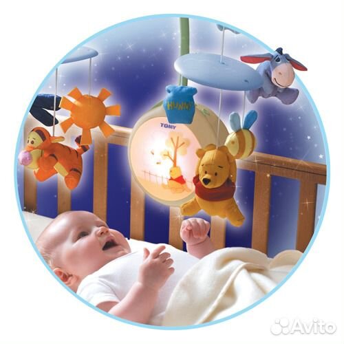 Музыкальный мобиль-ночник 