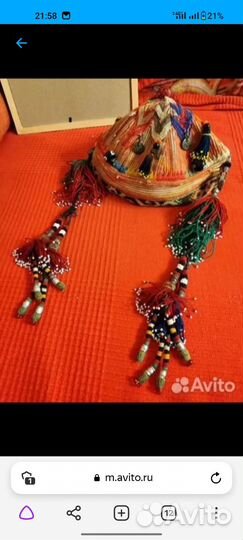 Тюбетейка национальная узбекская для девочки