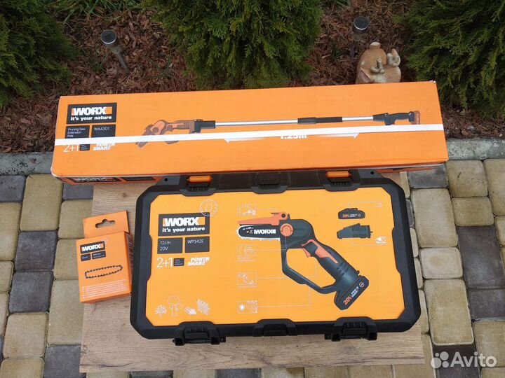 Аккумуляторная пила Worx WP342E 20В