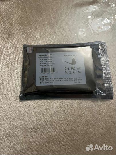 Ssd 480gb новые