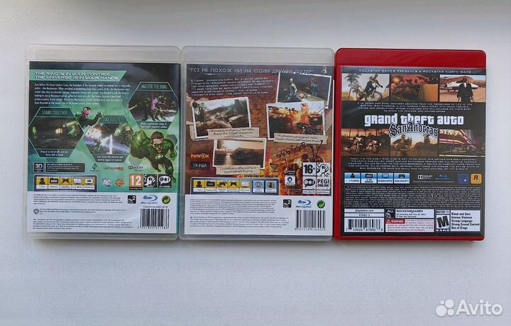 Лицензионные игры для PlayStation 3