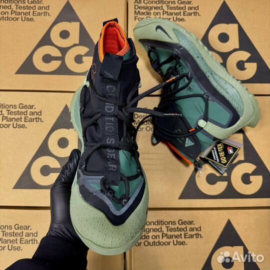 Оригинал Nike ACG air Terra antarktik GTX green