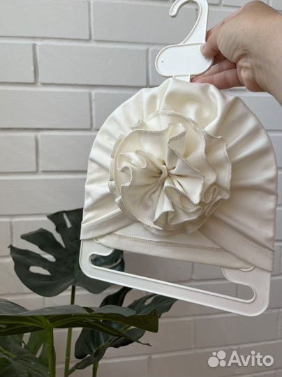 Шапка тюрбан для девочки