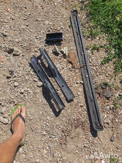 Вставки споллер крышки багажника фелиция