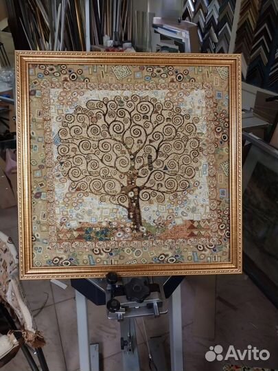 Картина гобелен Климт 