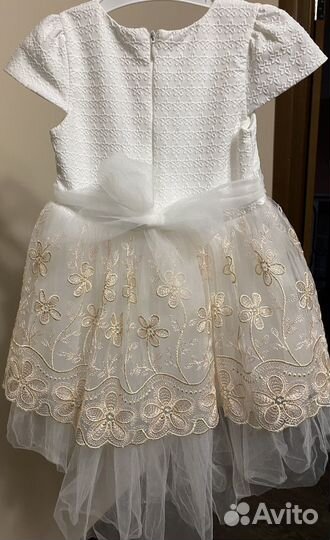Нарядное платье для девочки размер 104