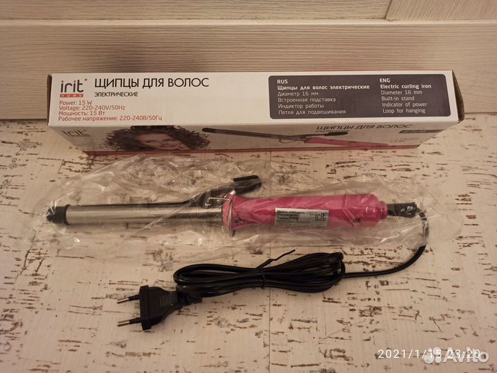 Щипцы для волос irit IR-3128
