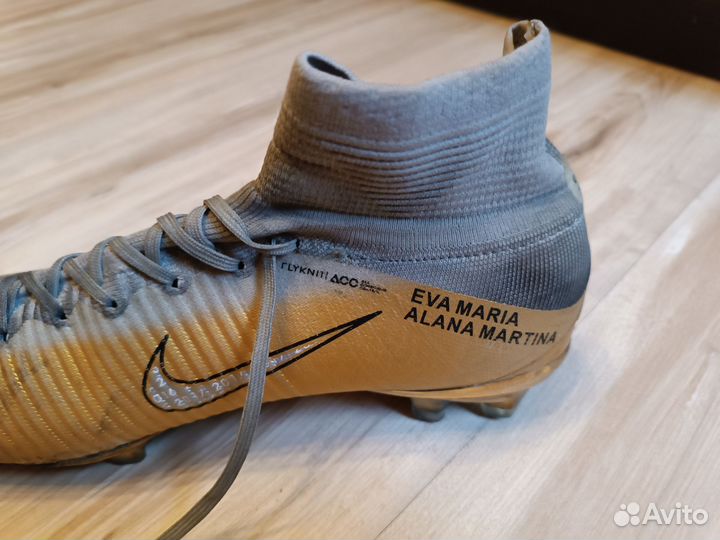 Футбольные бутсы nike mercurial 42