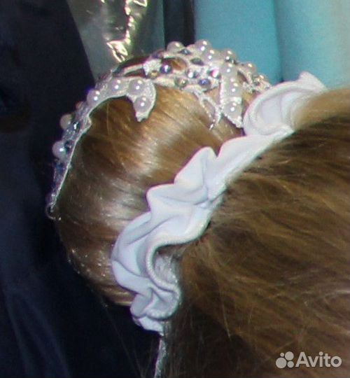 Платье для фигурного катания на рост 130-140