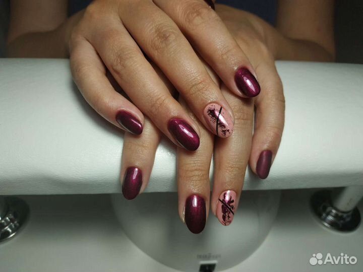 Маникюр, покрытие гель-лак и наращивание