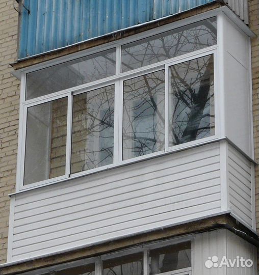 Остеклить балкон, лоджию