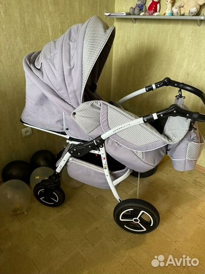 Коляска 2 в 1 riko angelo lux