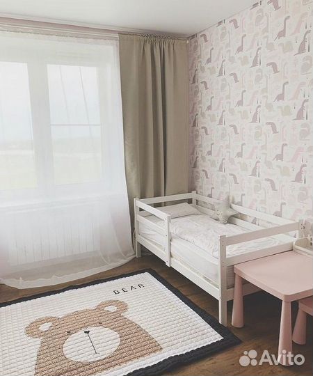 Детская кровать из массива дерева