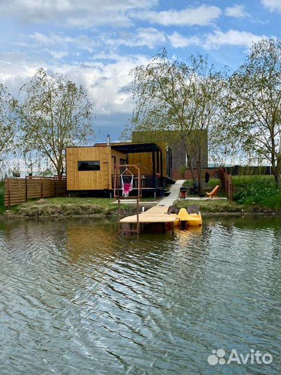 Аренда бани на берегу озера