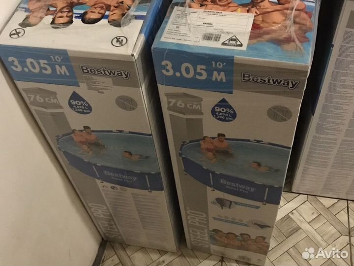 Каркасный бассейн 305х76