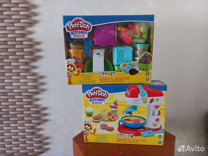 Новый набор плей до кухня и миксер