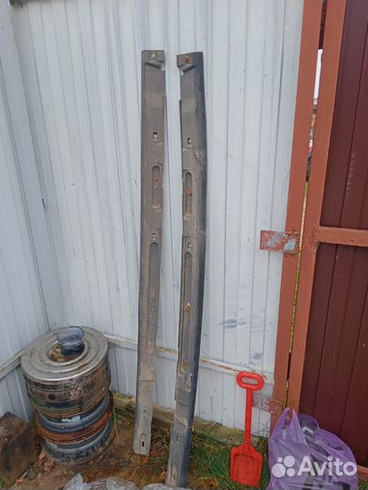 Накладки на пороги ford focus 2