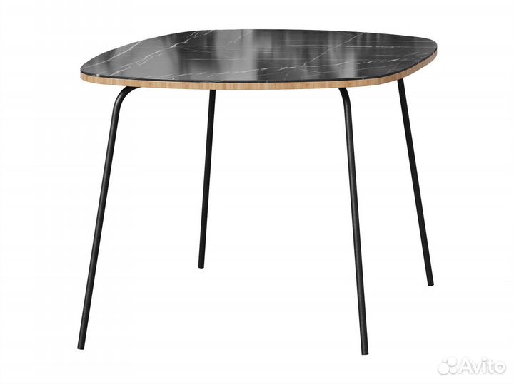 Стол журнальный Тип 2 высокий (Камень Пьетра чёрный) (лд 451.170.000)