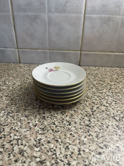 Блюдце, ГДР, freiberger porzellan