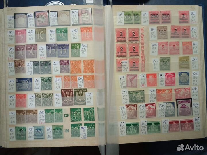 Марки: Данциг, старая Германия