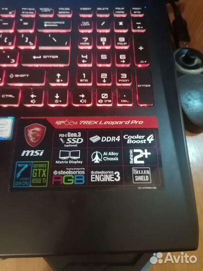 Игровой ноутбук msi