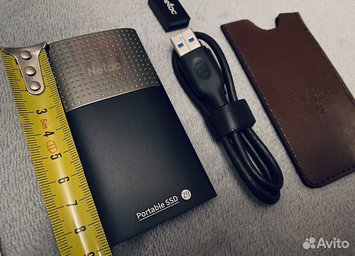 Внешний жесткий диск ssd Netac Z9, 500 Гб, Новый