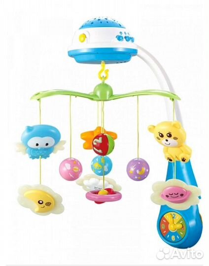 Мобиль на кроватку с проектором